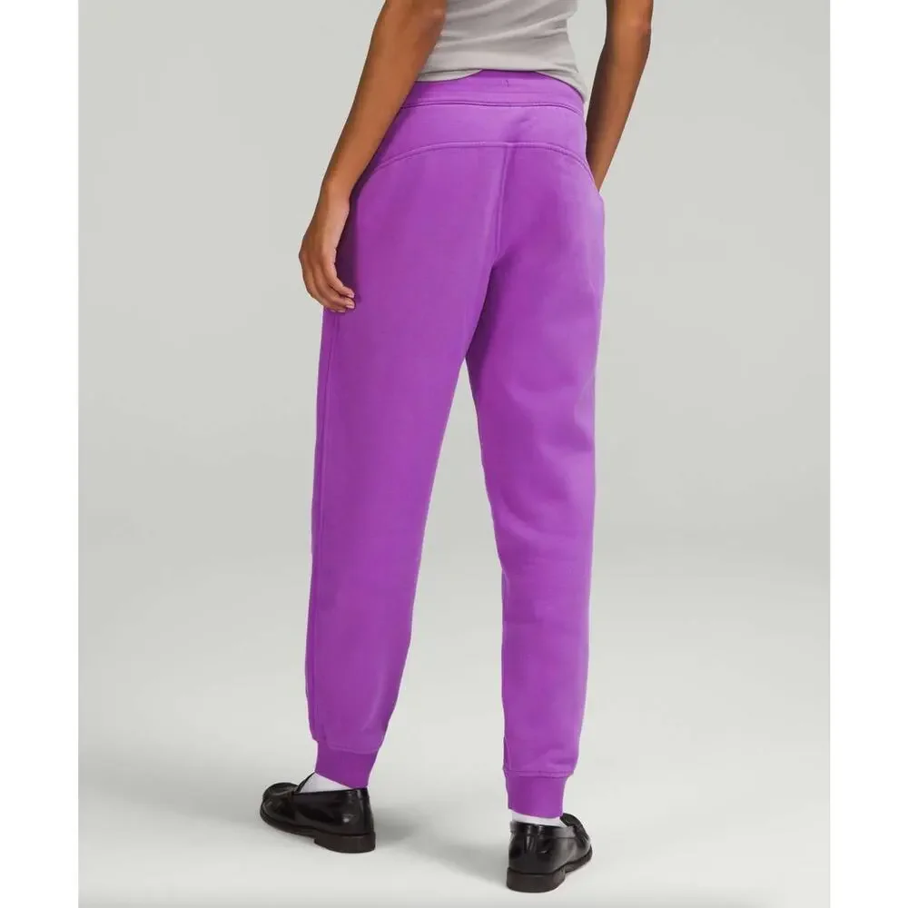 LULULEMON Scuba High-Rise Jogger Moonlit Magenta Purple {L26} - Picture 3 of 7